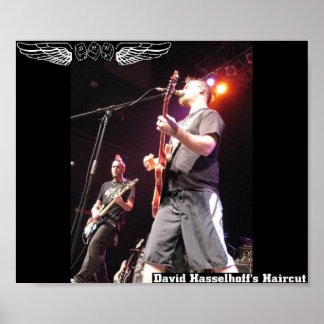 デイビッド・ハッセルホフのヘアカットのポスター ポスター