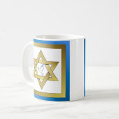 デイビッド・マグのピース鳩の星 コーヒーマグカップ (正面左)