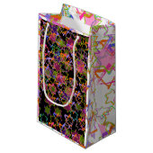 デイビッド/DIY背景色のPixDezinesスター スモールペーパーバッグ (正面アングル)