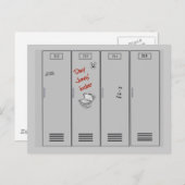 デイビージョーンズのロッカーはがき ポストカード (正面/裏面)