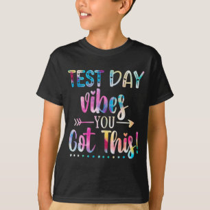デイビーズユー得ザこの先生かわいい絞り染めテスト Tシャツ