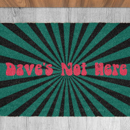 デイブが居ない ドアマット