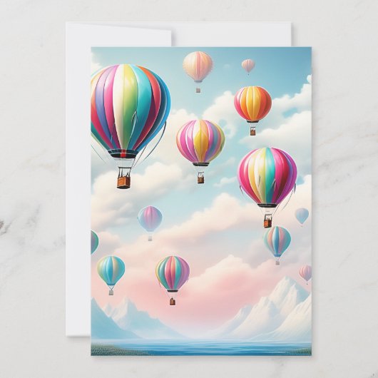 デイブラウンおもしろい魚の男の子かわいいベビークマの最初の誕生日 招待状 (裏面)