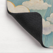 デイブレイクの抱擁パーソナライズされた マウスパッド (コーナー)