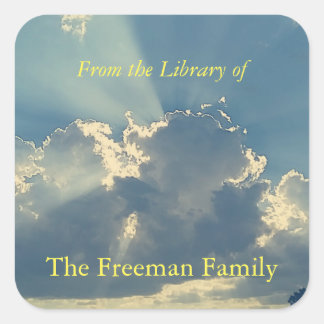 デイブレイクブックプレート スクエアシール