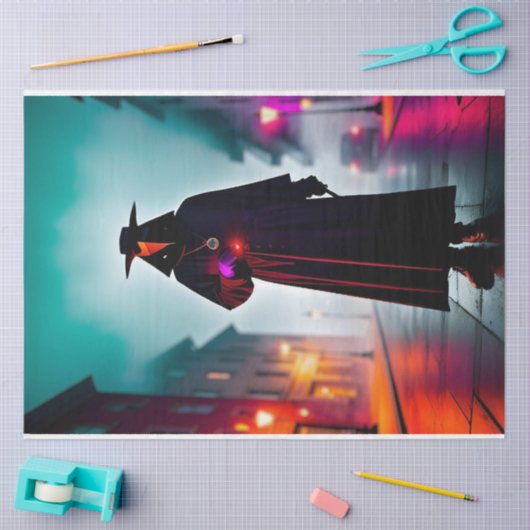 デイペストモダンドクターティッシュペーパーデコパージュ 薄葉紙 (クラフト)