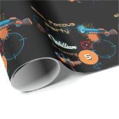 デイボーイクールネルフウォーズパーティートップガン第5誕生日 ラッピングペーパー (ロールコーナー)