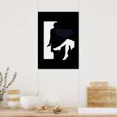 デイムと出入り口 – ノワールプリント ポスター (キッチン)