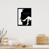 デイムと出入り口 – ノワールプリント ポスター (キッチン)