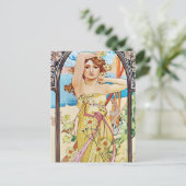 デイム、アルフォンスミュシャ ポストカード (スタンド正面)