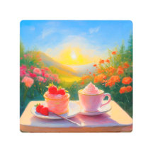 デイメタルウォールアートの最も甘い午後