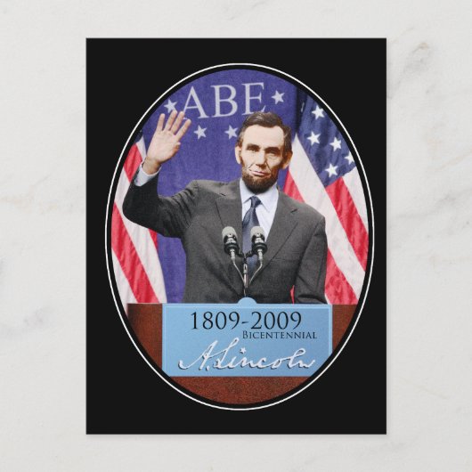 デイモダンエイブラハム・リンカーン ポストカード (正面)