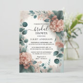 デイユーカリプスレーストゥルダスティブルーブライダルシャワー 招待状 (スタンド正面)