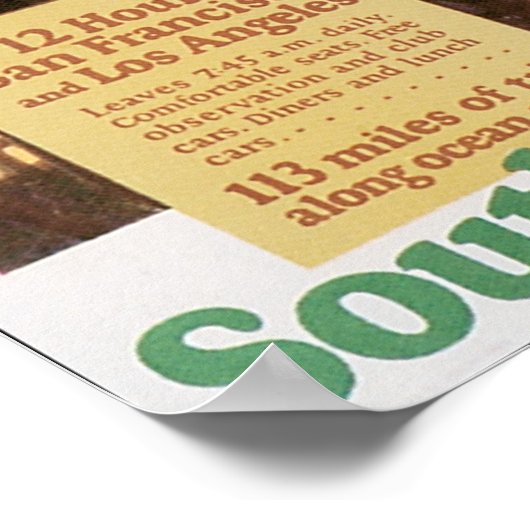 デイライト南太平洋旅行のポスター ポスター (角)