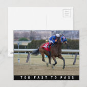 デイラン・デイビス – 高速で通れない ポストカード (正面/裏面)