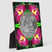 デイリリーの花 オリジナル写真を作成 フォトプラーク (側面)