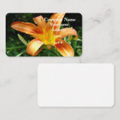 デイリリーフォラル花びら 名刺 (正面/裏面)
