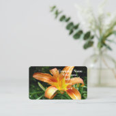 デイリリーフォラル花びら 名刺 (スタンド正面)