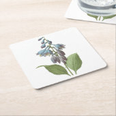 デイリリー（エメロカリス・ケルーレア）バイレドゥーテ スクエアペーパーコースター (アングル)