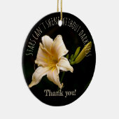 デイリリー セラミックオーナメント (右)