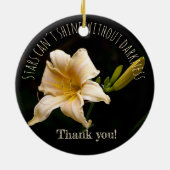 デイリリー セラミックオーナメント (裏面)