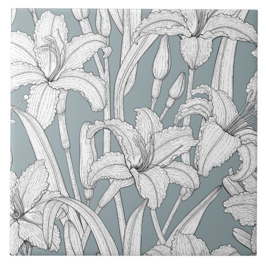 デイリリー タイル (正面)