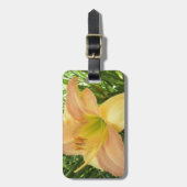 デイリリー「ブロンドベビー」 – - ラゲッジタグ (正面縦)