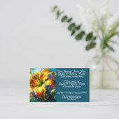 デイリリー&子供部屋プラントショップ販売エティ 名刺 (スタンド正面)