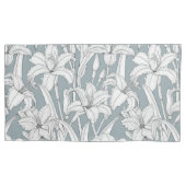 デイリリー 枕カバー (正面左)