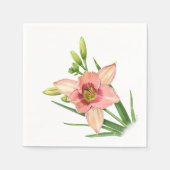 デイリリー – Svengali スタンダードカクテルナプキン (正面)