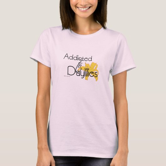 デイリリーTシャツ中毒 Tシャツ (正面)