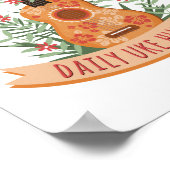 デイリーウッカガーウクレレ選手ハワイアンミュージシャン ポスター (角)