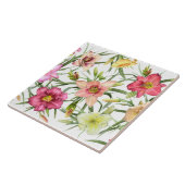 デイリースオールオーバーフローラ植物芸術デザイン タイル (側面)