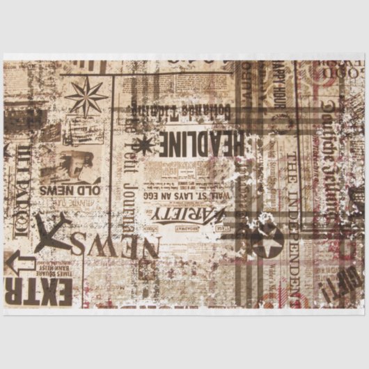 デイリーニュースコラージバイエドワード・マーチン 薄葉紙 (正面)