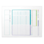 デイリーパケットホワイトボード ノートパッド (正面)