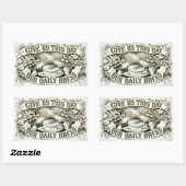 デイリーパンヴィンテージカスタムシール 長方形シール (シート)