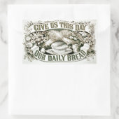 デイリーパンヴィンテージカスタムシール 長方形シール (バッグ)