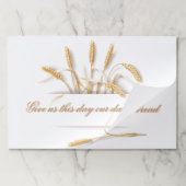 デイリーパン紙ランチョンマット ペーパーパッド (折り畳み)