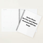 デイリーパーソナライズされたプランナージャーナル、カスタムプランナー プランナー手帳 (ディスプレー)