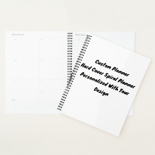 デイリーパーソナライズされたプランナージャーナル、カスタムプランナー プランナー手帳 (ディスプレー)