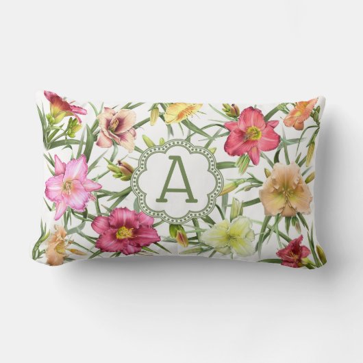 デイリーパーソナライズされた ランバークッション (正面)