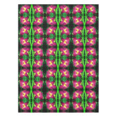 デイリーフラワークローズアップ抽象芸術 テーブルクロス (正面)