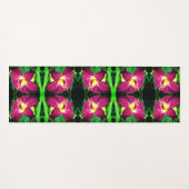 デイリーフラワークローズアップ抽象芸術 ヨガマット (正面(横))