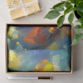 デイリーフローラ印象派絵画の黄色 薄葉紙 (ギフト)