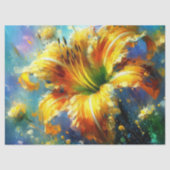 デイリーフローラ印象派絵画の黄色 薄葉紙 (正面)