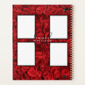 デイリープランナーとモノグラム – レッドローゼス プランナー手帳 (裏面)