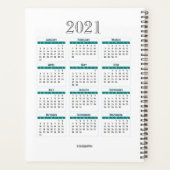 デイリープランナーとレッドローズ – HAMbWG プランナー手帳 (裏面)