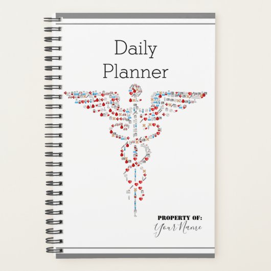 デイリープランナーアアートテーマ- HAMbWG プランナー手帳 (正面)