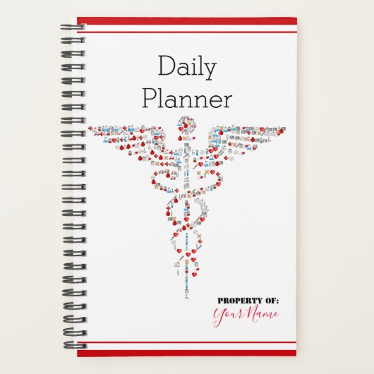 デイリープランナーアアートテーマ- HAMbWG プランナー手帳 (正面)