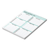 デイリープランナーシンプルモダンプロフェッショナル ノートパッド (回転)